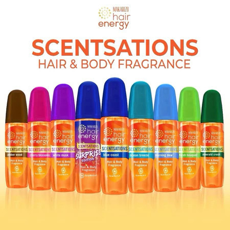 makarizo hair energy scentsations hair fragrance 30ml and 100ml/parfum rambut makarizo hair energy scentsations hair fragrance 30ml and 100ml/parfum rambut