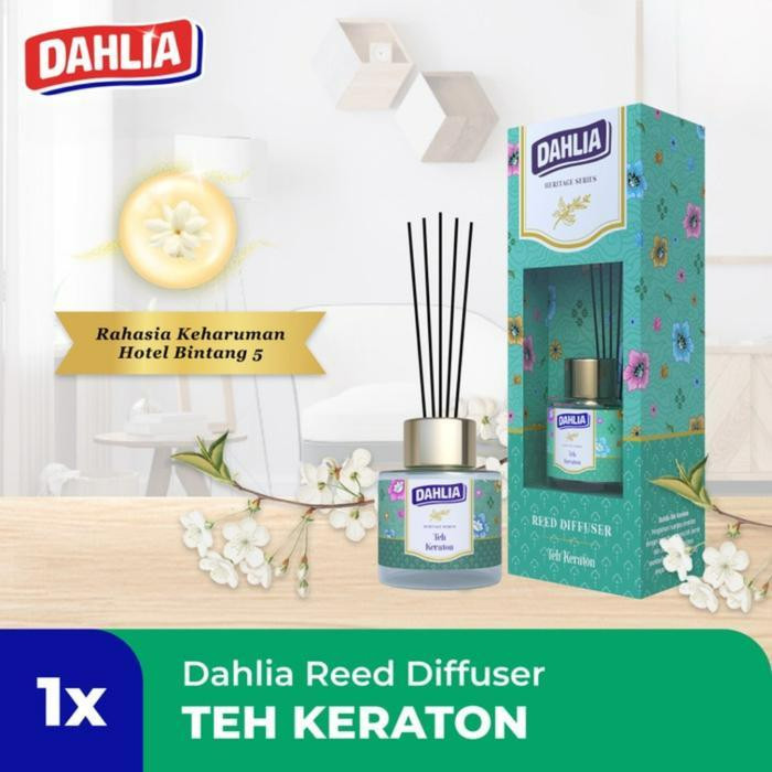 dahlia reed diffuser 30ml/pengharum ruangan aromaterapi dahlia reed diffuser 30ml/pengharum ruangan aromaterapi