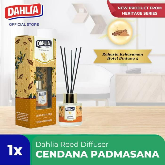 dahlia reed diffuser 30ml/pengharum ruangan aromaterapi dahlia reed diffuser 30ml/pengharum ruangan aromaterapi