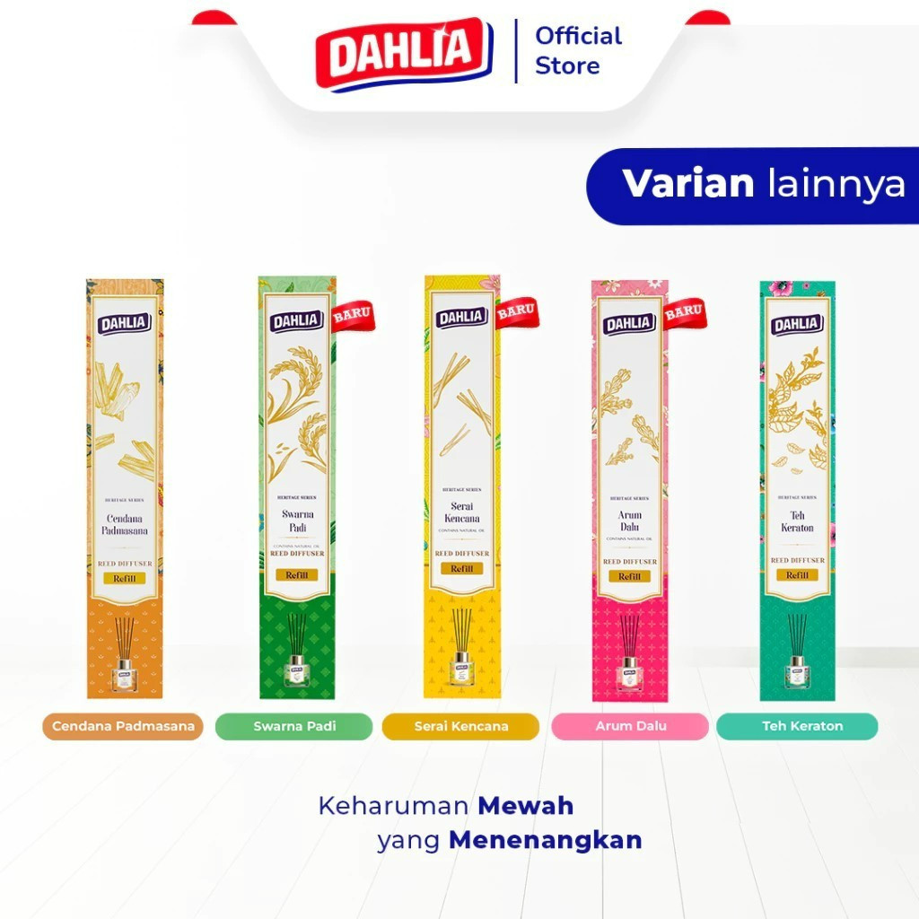 dahlia reed diffuser 30ml/pengharum ruangan aromaterapi dahlia reed diffuser 30ml/pengharum ruangan aromaterapi