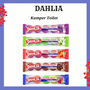 dahlia kamper toilet 5pcs 200g/pengharum kamar mandi
