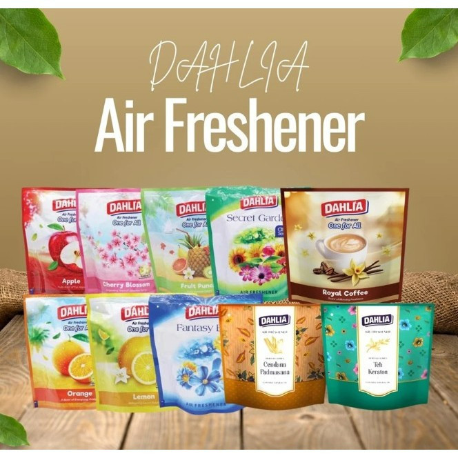 dahlia air freshener one for all 75g/pengharum ruangan dahlia air freshener one for all 75g/pengharum ruangan