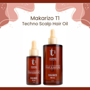 makarizo t1 techno nature rosemary scalp and hair oil 40ml and 100ml/serum rambut