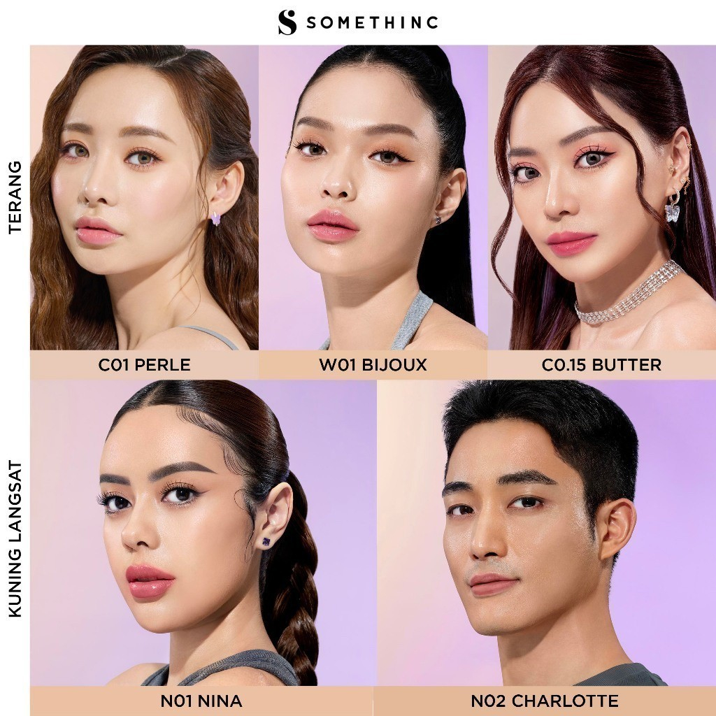 somethinc copy paste tinted sunscreen spf 40 pa++++/tabir surya somethinc copy paste tinted sunscreen spf 40 pa++++/tabir surya