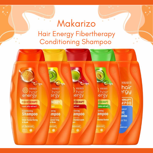 makarizo hair energy fibertherapy conditioning shampoo 170ml and 330ml/perawatan rambut makarizo hair energy fibertherapy conditioning shampoo 170ml and 330ml/perawatan rambut