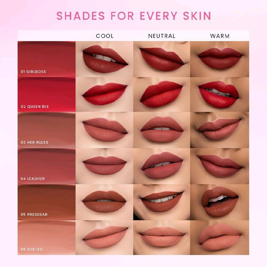 hanasui next level liplast cream/lip matte hanasui next level liplast cream/lip matte