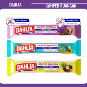 dahlia kamper ruangan 6 cubes/pengharum ruangan