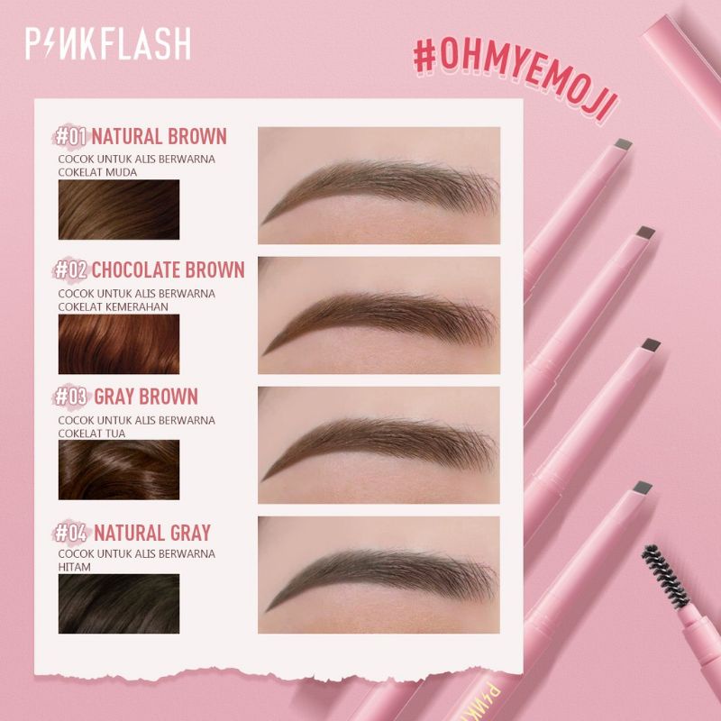 pinkflash waterproof auto eyebrow pencil pinkflash waterproof auto eyebrow pencil