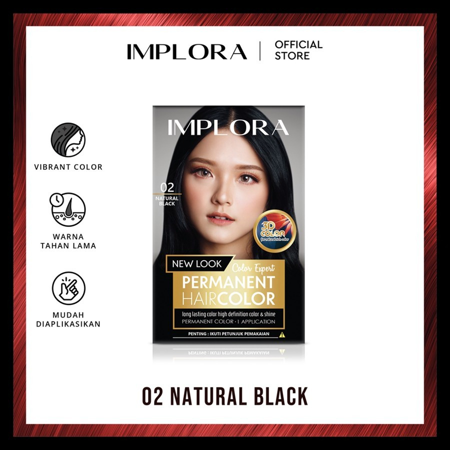 implora new permanent hair color/pewarna rambut implora new permanent hair color/pewarna rambut