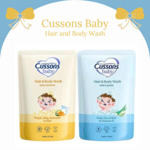 cussons baby hair and body wash 200ml/sabun mandi bayi