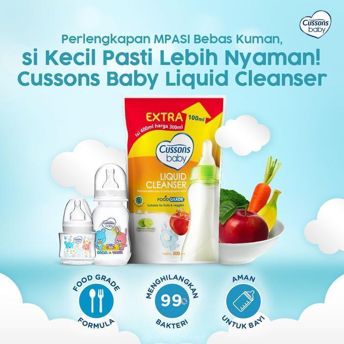 cussons baby liquid cleanser 700ml plus 300ml/perawatan bayi cussons baby liquid cleanser 700ml plus 300ml/perawatan bayi