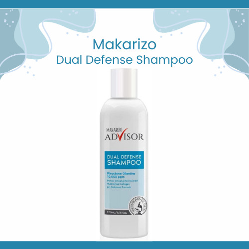 makarizo advisor dual defense shampoo 200ml/shampoo anti ketombe makarizo advisor dual defense shampoo 200ml/shampoo anti ketombe