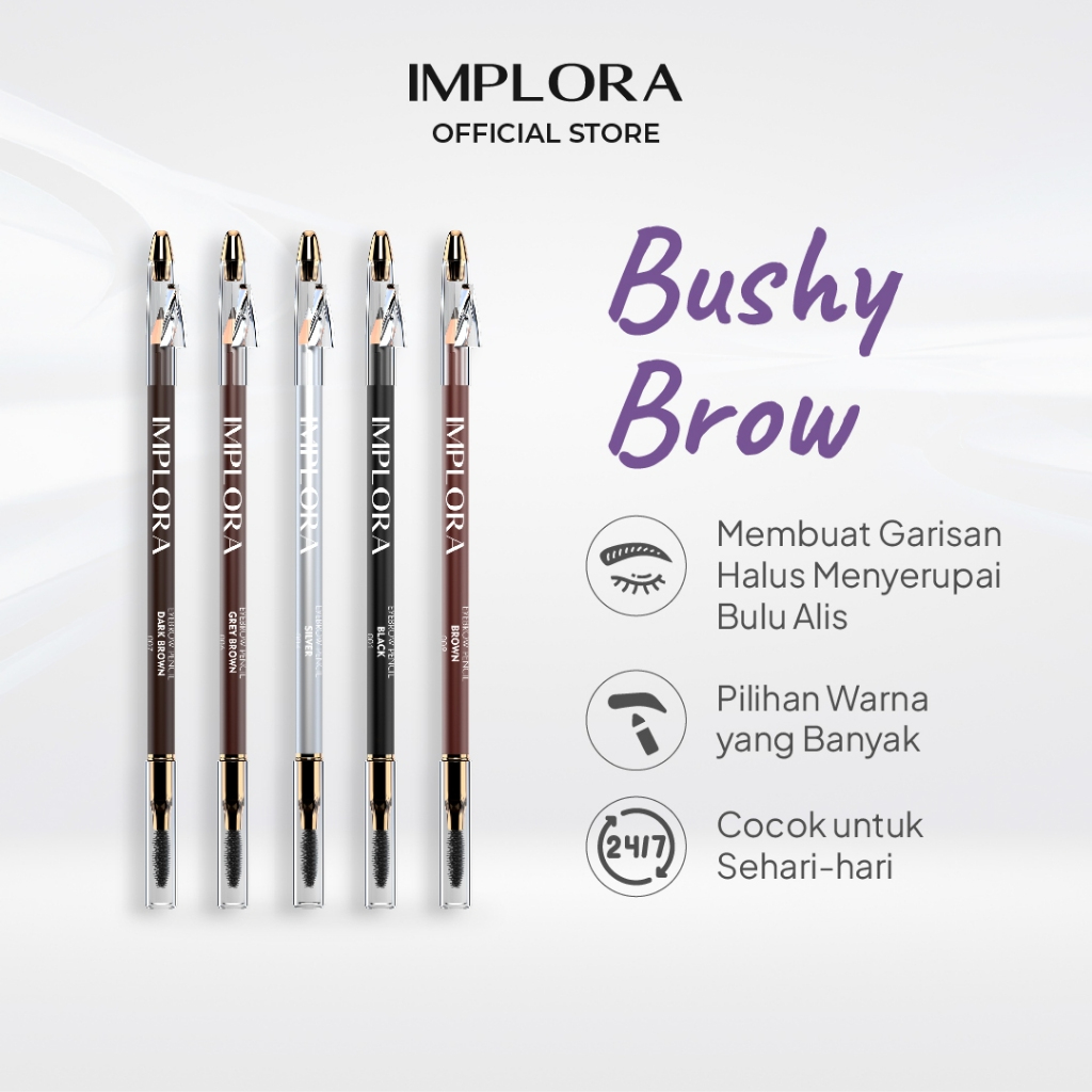 implora eyebrow pencil 2,5g/pensil alis implora eyebrow pencil 2,5g/pensil alis