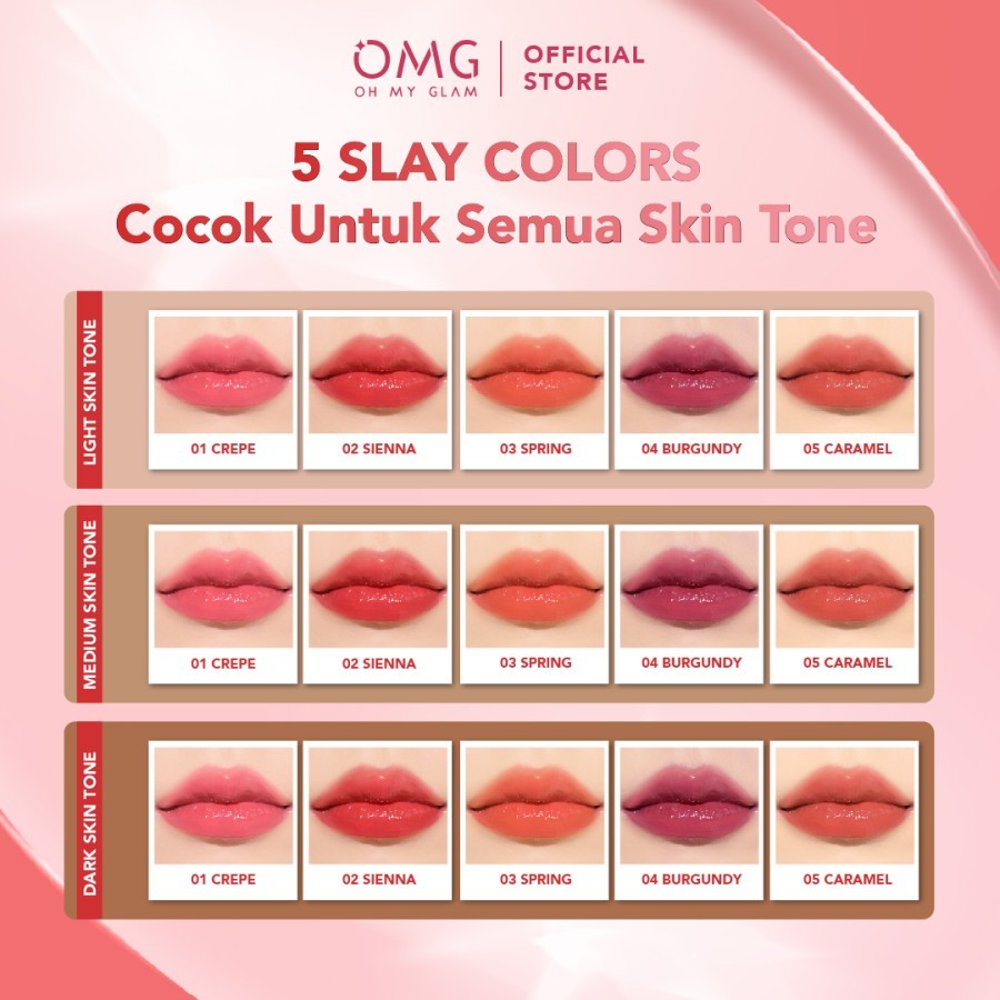 omg oh my glam glassy lip tint omg oh my glam glassy lip tint