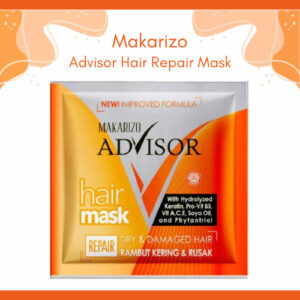 makarizo advisor hair repair mask sachet 15ml/masker rambut
