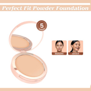 hanasui perfect fit powder foundation/bedak padat