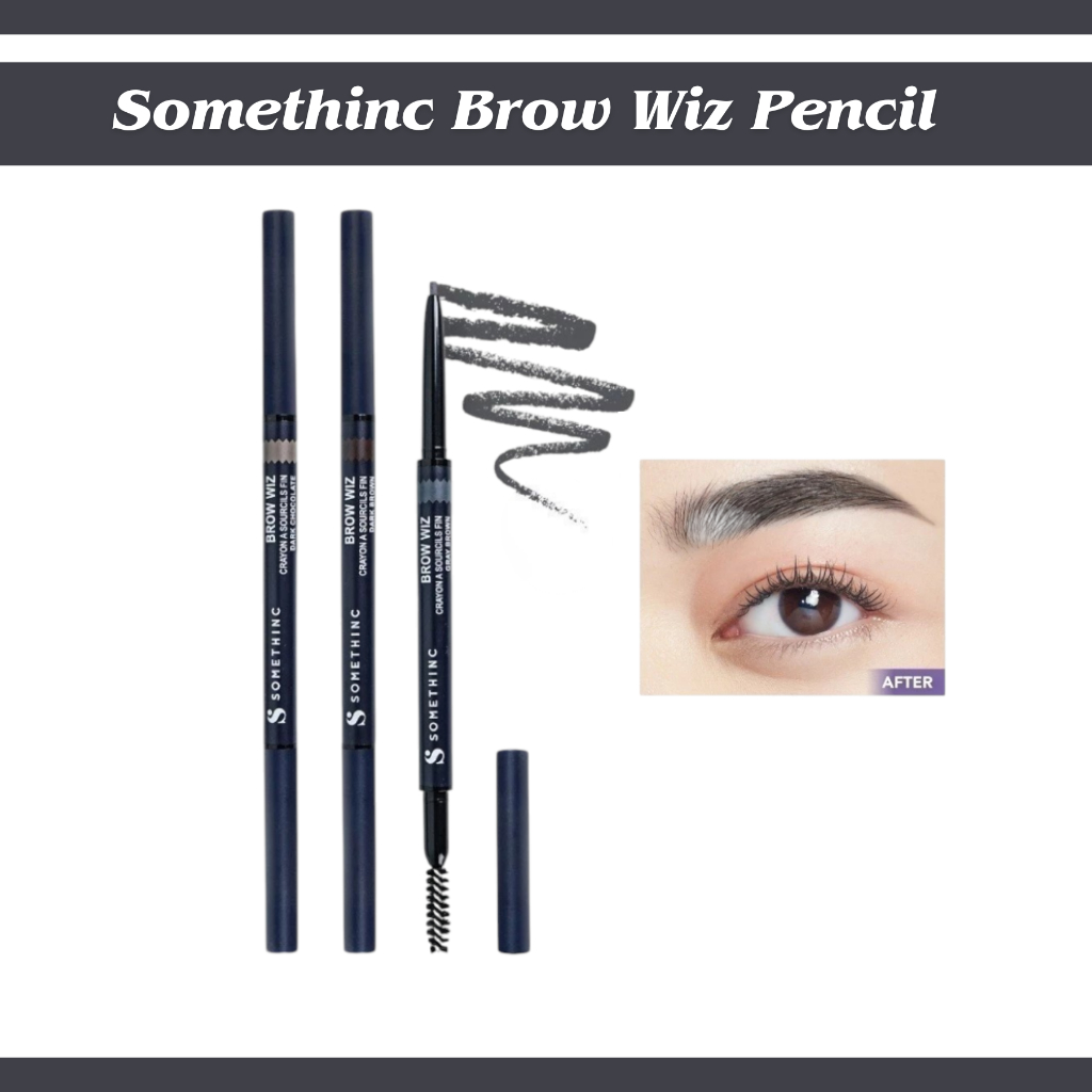 somethinc brow wiz slim eyebrow pencil/pencil alis somethinc brow wiz slim eyebrow pencil/pencil alis