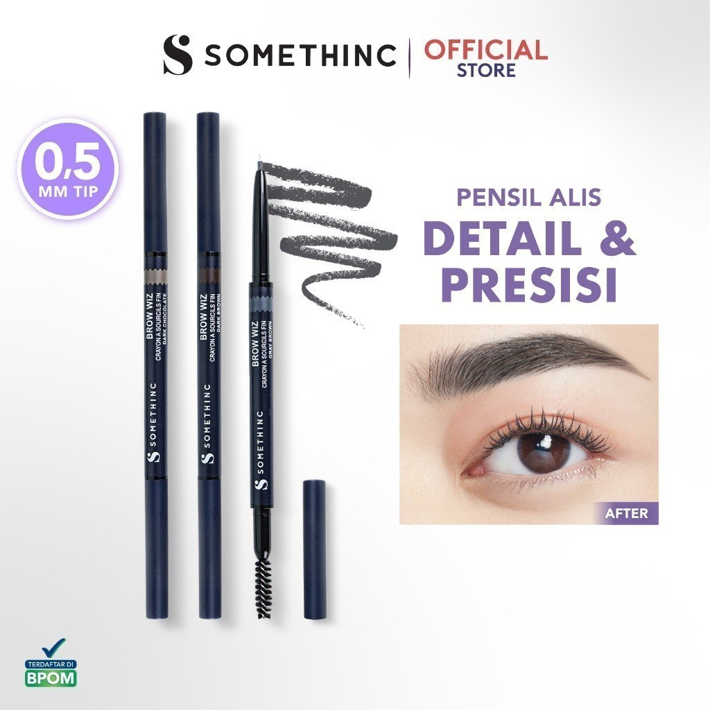 somethinc brow wiz slim eyebrow pencil/pencil alis somethinc brow wiz slim eyebrow pencil/pencil alis