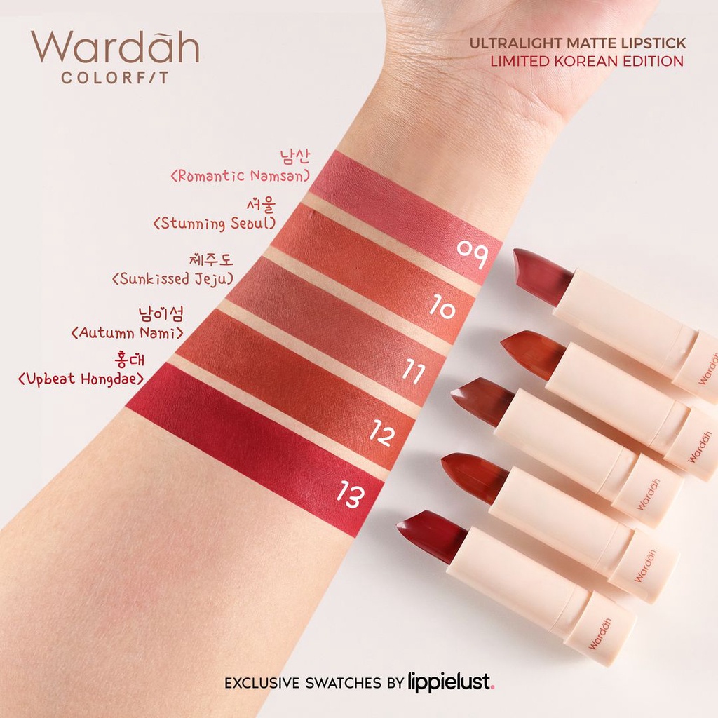 wardah colorfit ultralight matte lipstick | lipstik wardah colorfit ultralight matte lipstick | lipstik