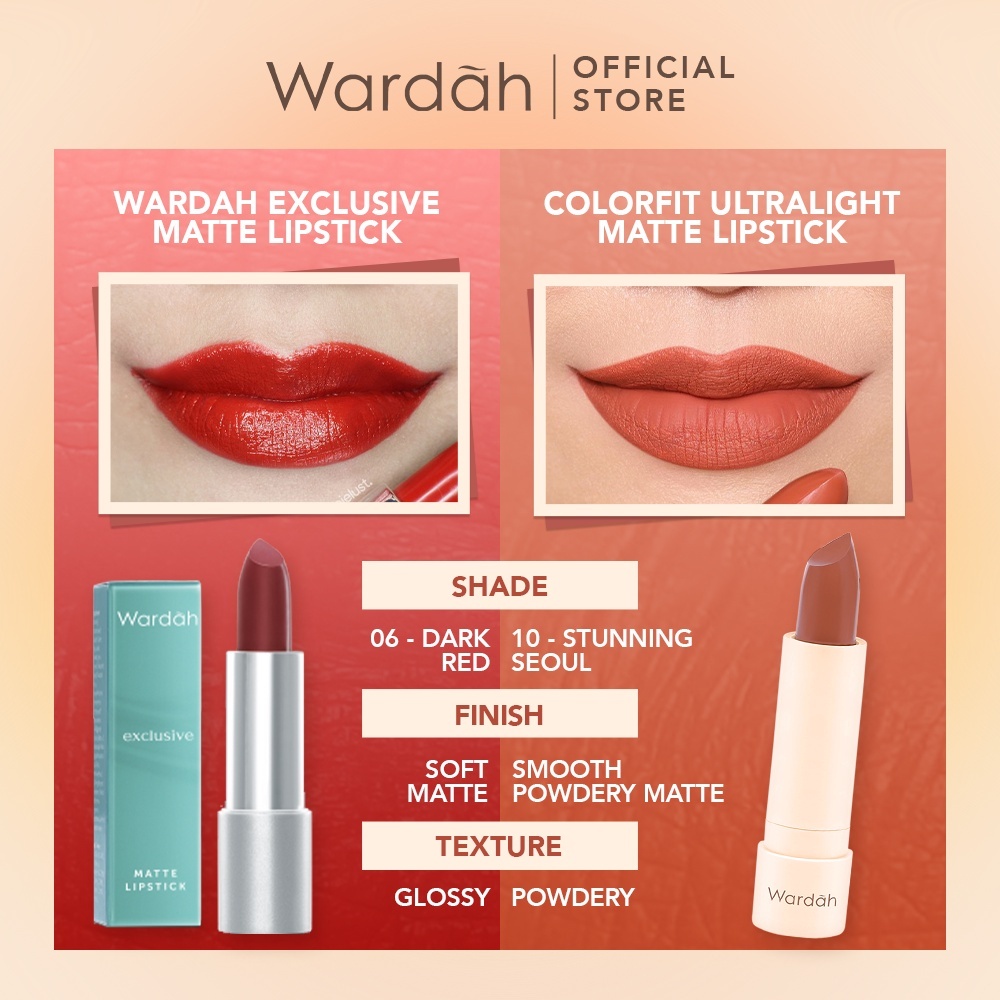 wardah colorfit ultralight matte lipstick | lipstik wardah colorfit ultralight matte lipstick | lipstik