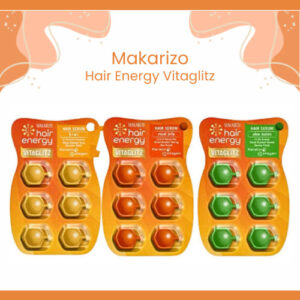 makarizo hair energy vitaglitz hair serum 6x1ml/ vitamin rambut