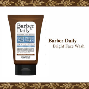 barber daily bright radiance face wash 100ml/pembersih wajah