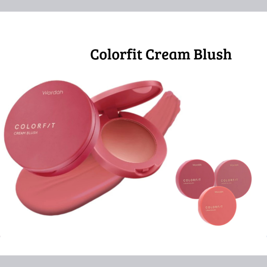 wardah colorfit cream blush | blush on wardah colorfit cream blush | blush on