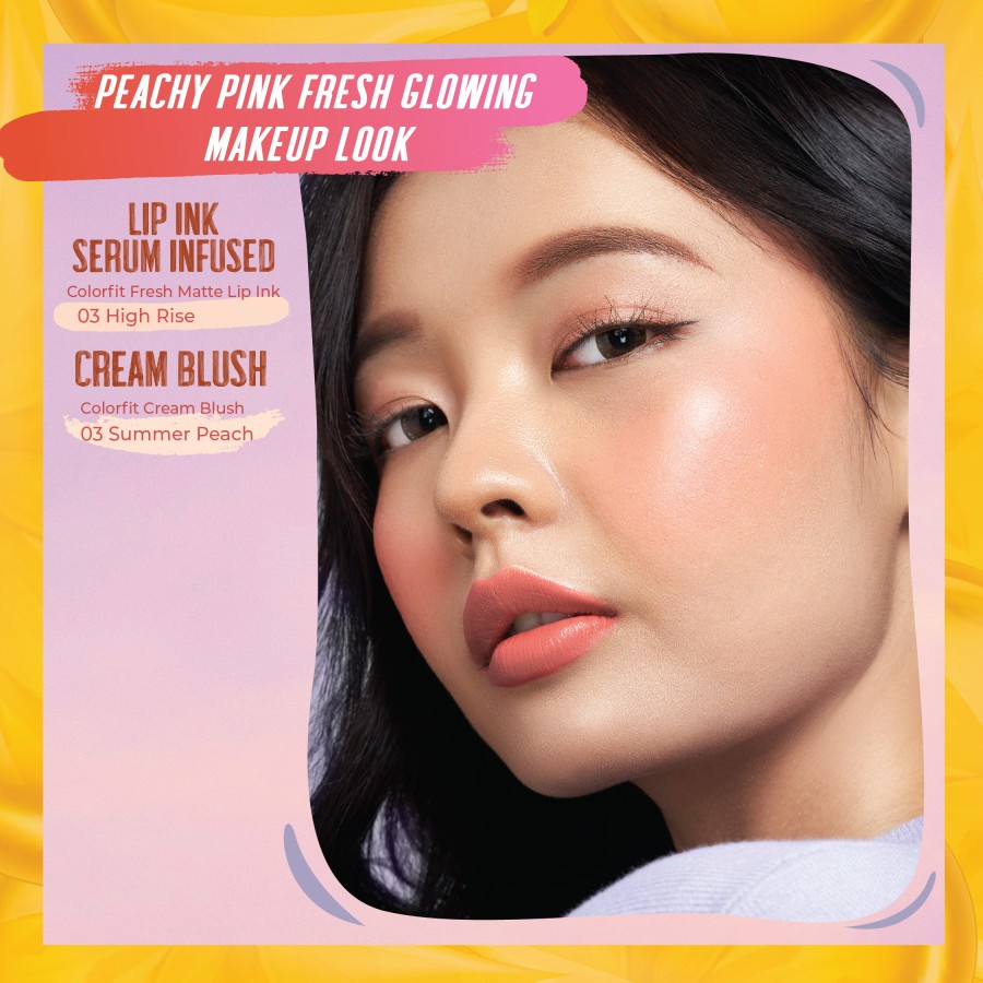 wardah colorfit cream blush | blush on wardah colorfit cream blush | blush on