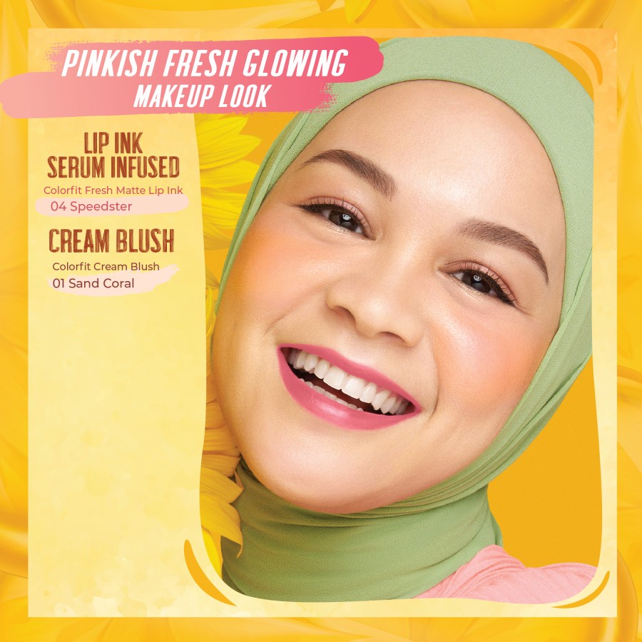 wardah colorfit cream blush | blush on wardah colorfit cream blush | blush on