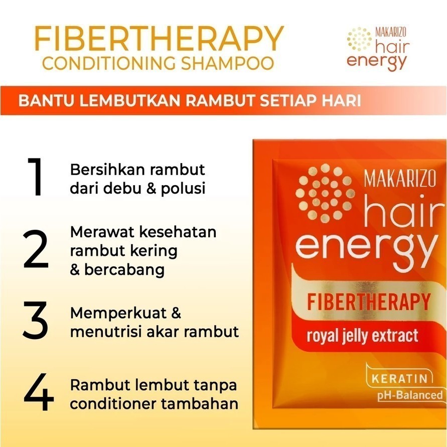 makarizo hair energy fibertherapy conditioning shampoo 9ml makarizo hair energy fibertherapy conditioning shampoo 9ml