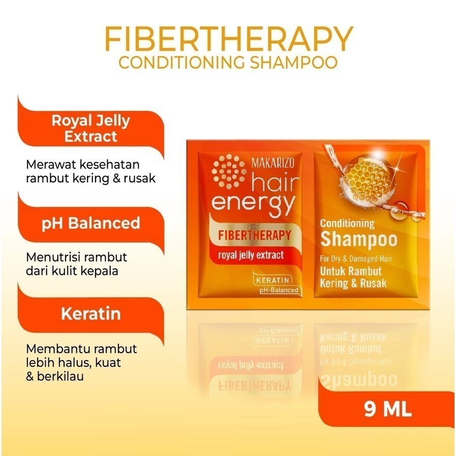 makarizo hair energy fibertherapy conditioning shampoo 9ml makarizo hair energy fibertherapy conditioning shampoo 9ml
