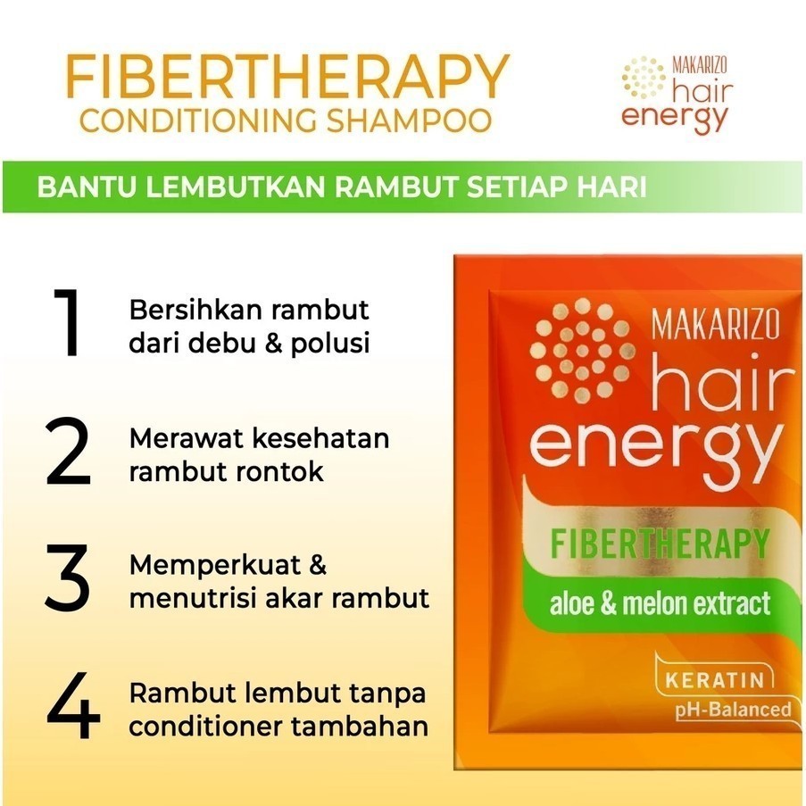 makarizo hair energy fibertherapy conditioning shampoo 9ml makarizo hair energy fibertherapy conditioning shampoo 9ml