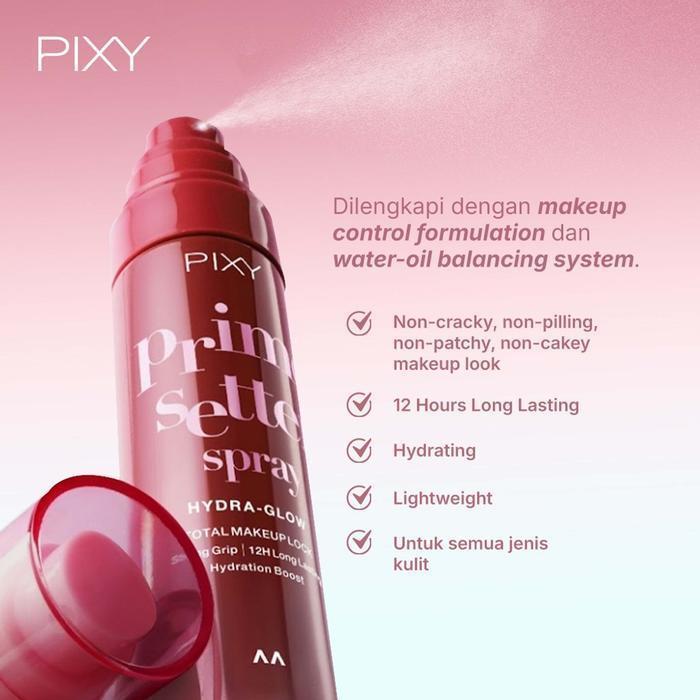 pixy prime setter spray hydra glow 60ml/setting spray pixy prime setter spray hydra glow 60ml/setting spray