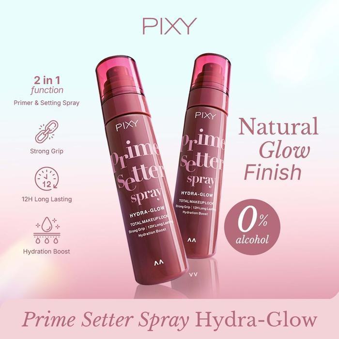 pixy prime setter spray hydra glow 60ml/setting spray pixy prime setter spray hydra glow 60ml/setting spray