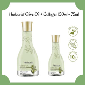herborist olive oil + collagen 150ml 75ml