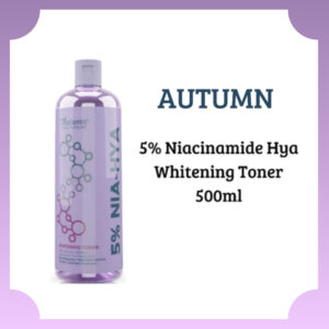 autumn 5% niacinamide hya whitening toner 500ml/toner wajah