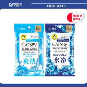 gatsby facial wipes 15 sheets/tissue wajah