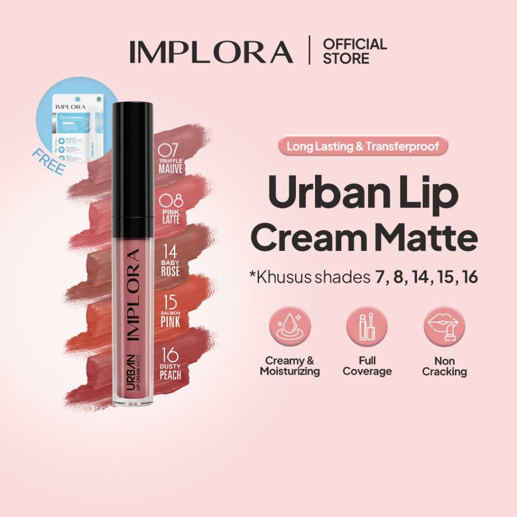 implora urban lip cream matte/lip velvet implora urban lip cream matte/lip velvet