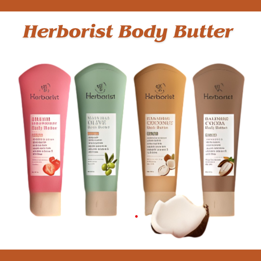 herborist body butter 80gr/losion tubuh herborist body butter 80gr/losion tubuh