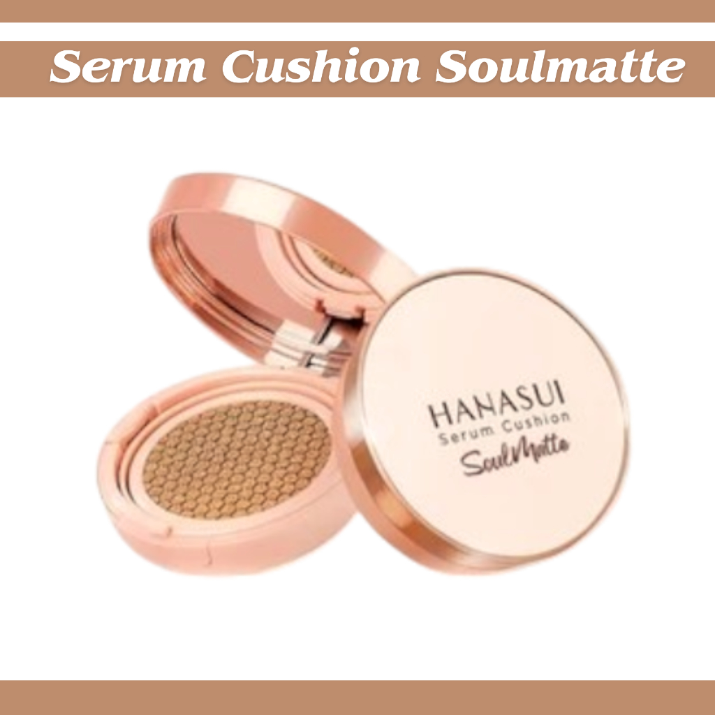 hanasui serum cushion soulmatte 15g/alas bedak hanasui serum cushion soulmatte 15g/alas bedak
