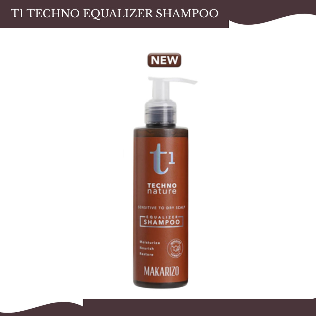 makarizo t1 techno nature equalizer shampoo non sls 180ml makarizo t1 techno nature equalizer shampoo non sls 180ml