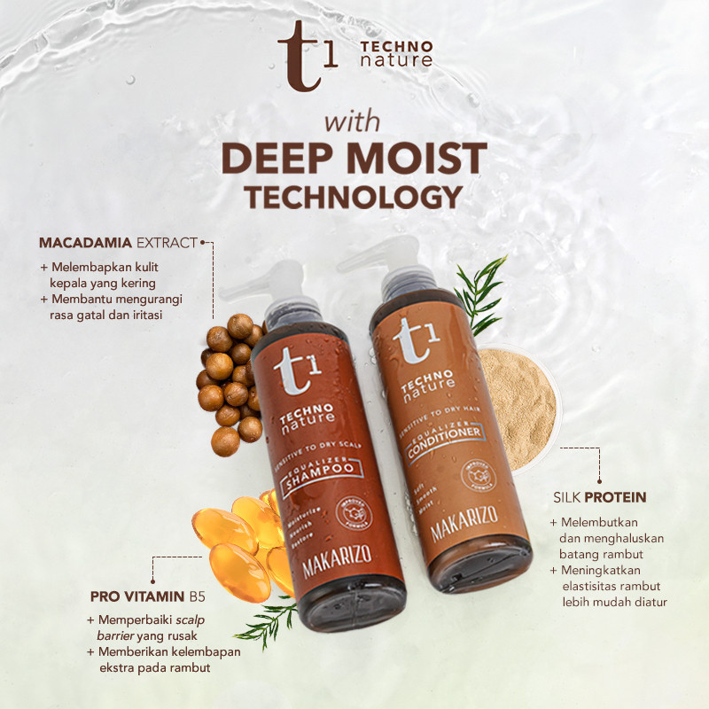 makarizo t1 techno nature equalizer shampoo non sls 180ml makarizo t1 techno nature equalizer shampoo non sls 180ml