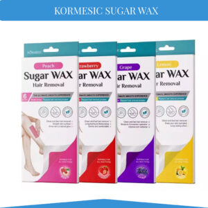kormesic sugar wax hair removal 6pcs/penghilang bulu