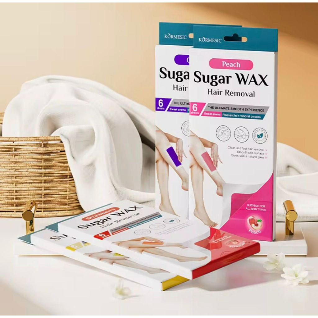 kormesic sugar wax hair removal 6pcs/penghilang bulu kormesic sugar wax hair removal 6pcs/penghilang bulu