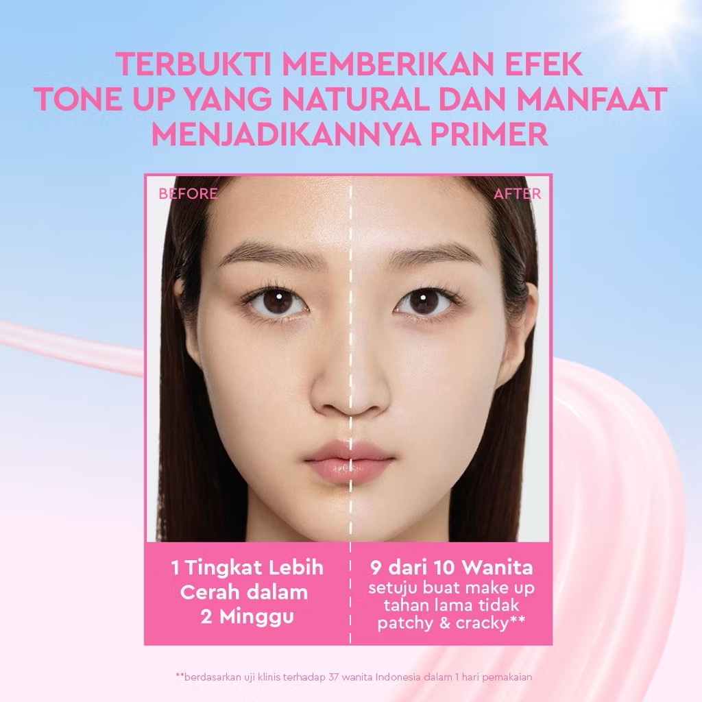 wardah uv shield tone up sunscreen spf 50+ pa+++ / sunscreen wajah wardah uv shield tone up sunscreen spf 50+ pa+++ / sunscreen wajah