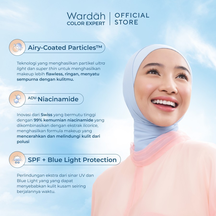 wardah refill lightening powder foundation light feel 12 g wardah refill lightening powder foundation light feel 12 g