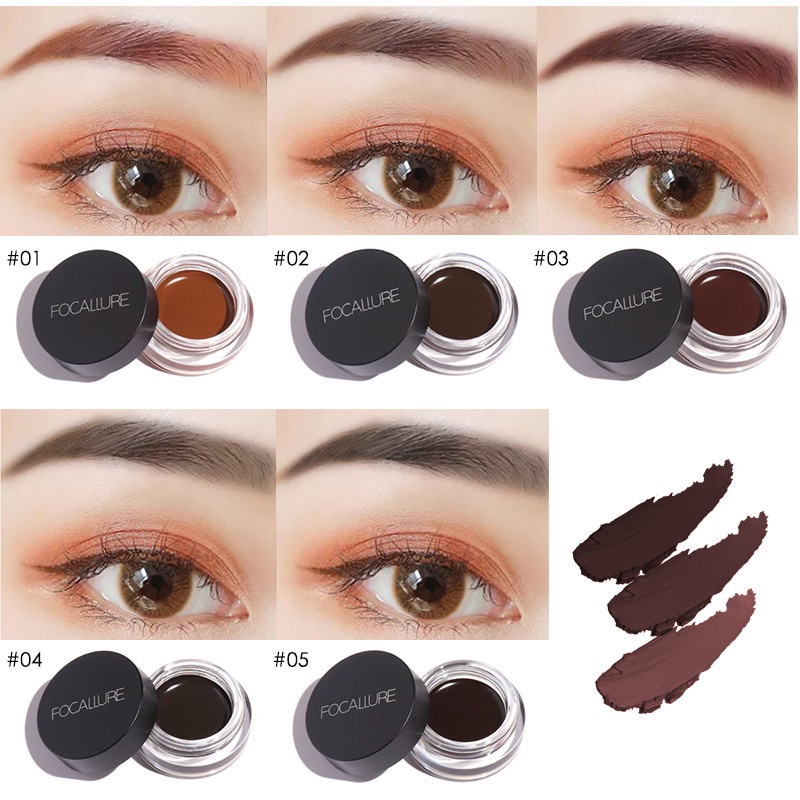 focallure eyebrow gel cream pomade waterproof focallure eyebrow gel cream pomade waterproof