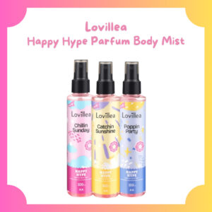 lovillea happy hype parfum body mist 100ml