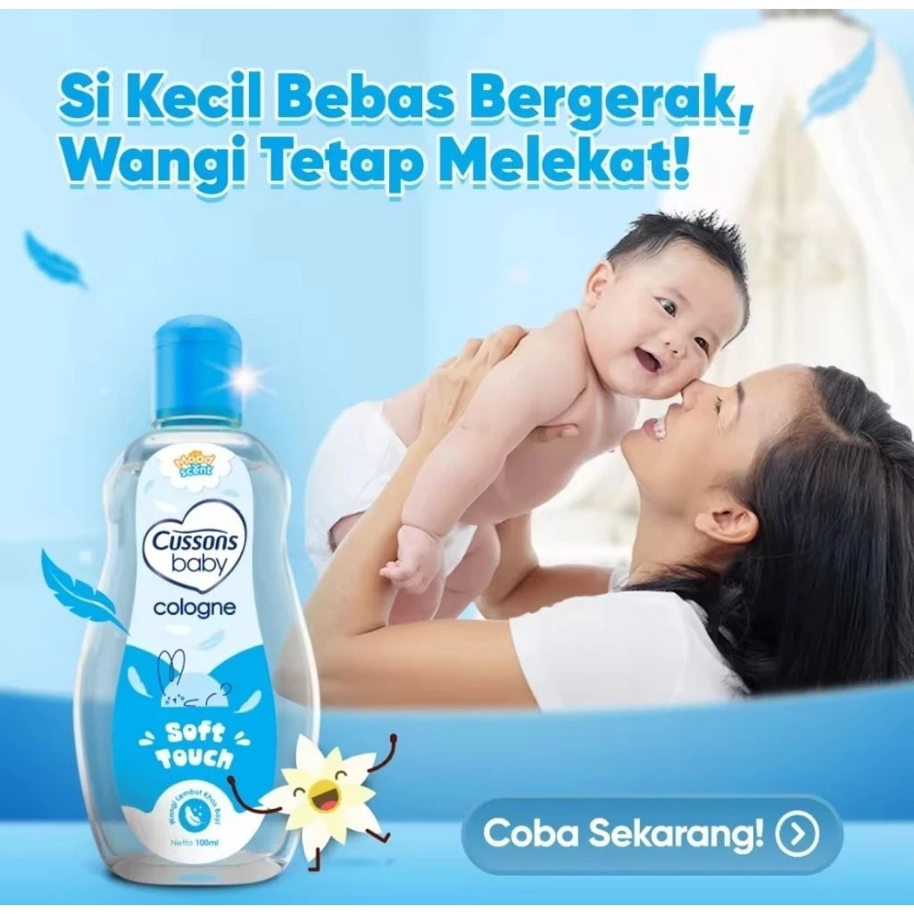 cussons baby cologne 100ml/parfum bayi cussons baby cologne 100ml/parfum bayi