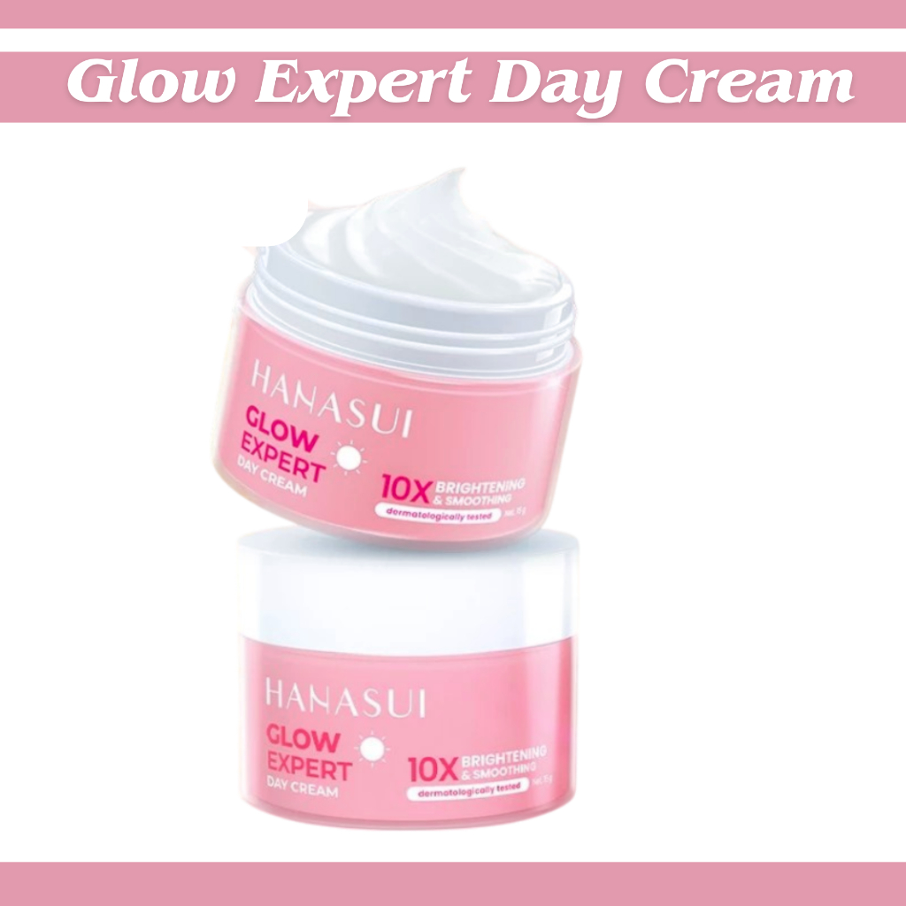 hanasui glow expert day cream 15g/pelembab wajah hanasui glow expert day cream 15g/pelembab wajah